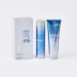 Moisture recovery Shampoo and conditioner bottles with a white gift box
