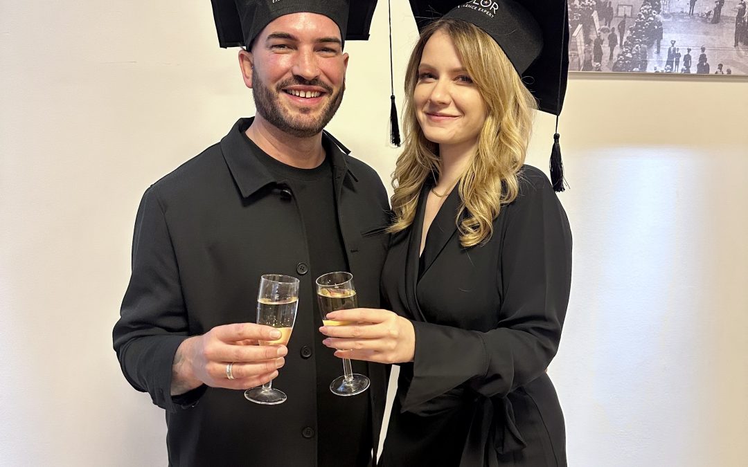 constant innovation: we have two Joico Colour Degree graduates!