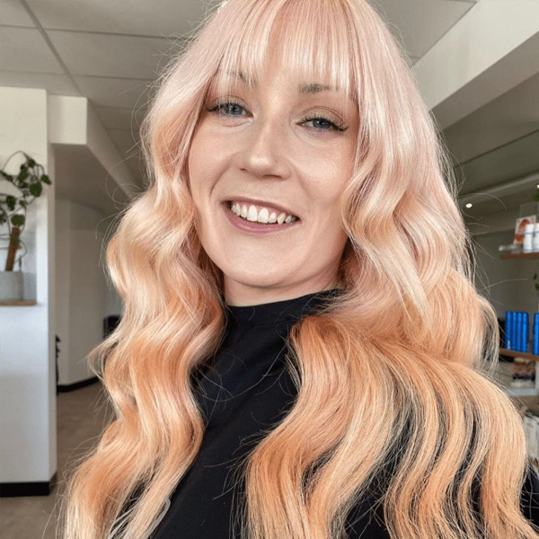 Peachy Tones - Iconic Hairdressing Evesham