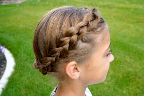 Braided Crown or Halo Braid