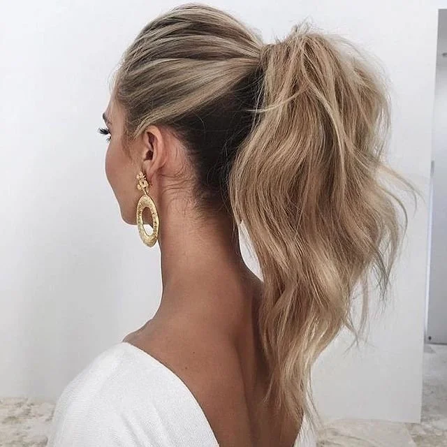 The Textured High Pony
