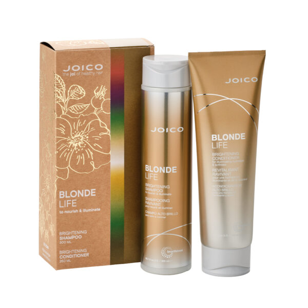 JOICO Blonde Life Gift Set Shampoo 300ml & Conditioner 250ml (Worth £46)