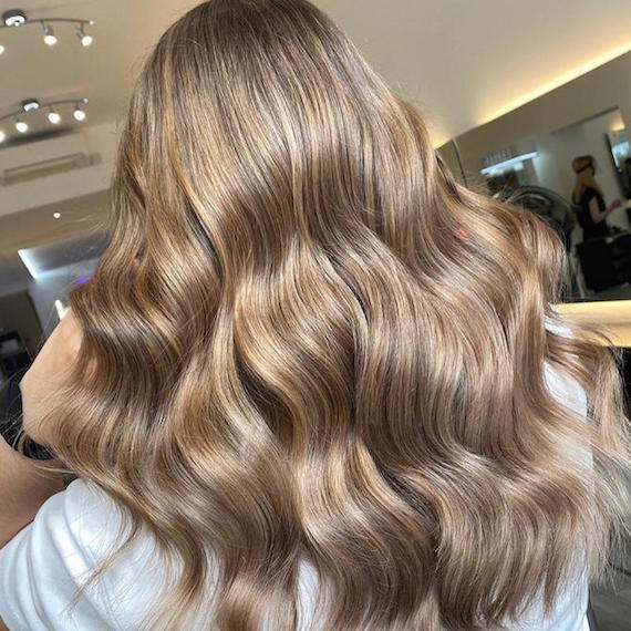 Champagne blonde hair evesham - iconic hairdressing